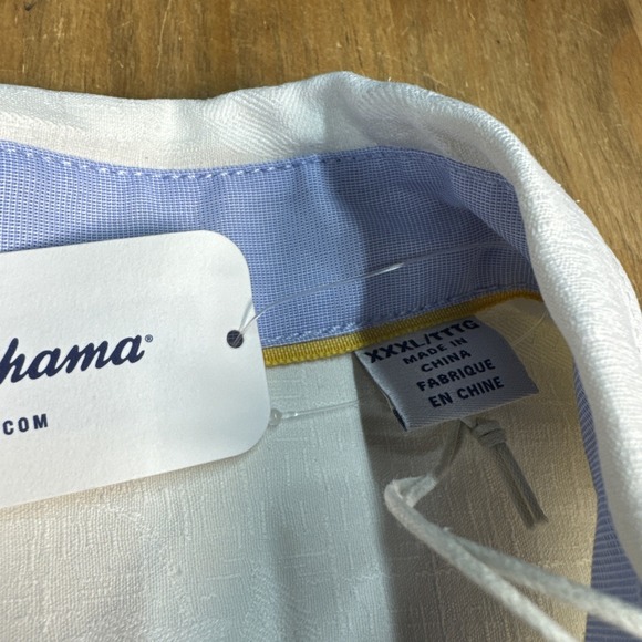NWT Tommy Bahama Tiki Touchdown Short Sleeve Button Down Men's 3XL 100% Silk - Picture 7 of 15